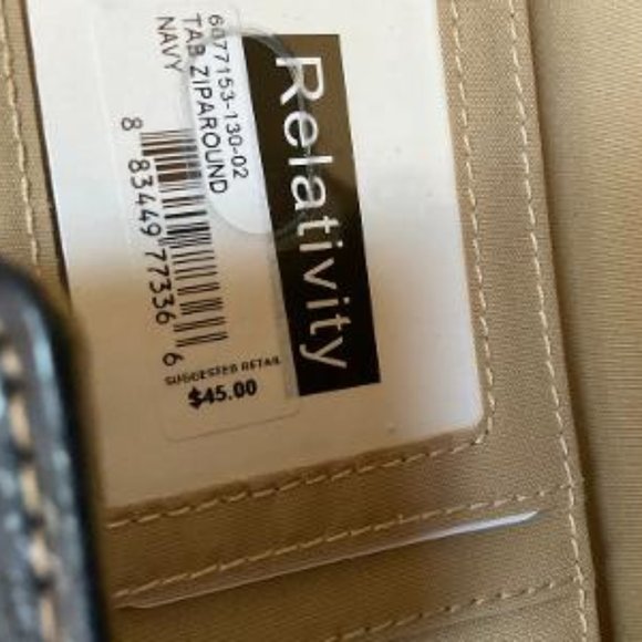 NWT Blue Wallet - Picture 4 of 4